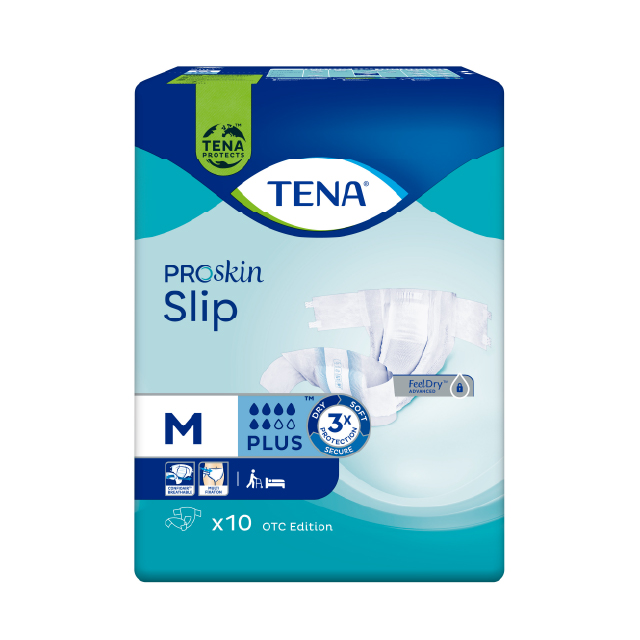 Tena Slip Plus Medium 10 Pieces